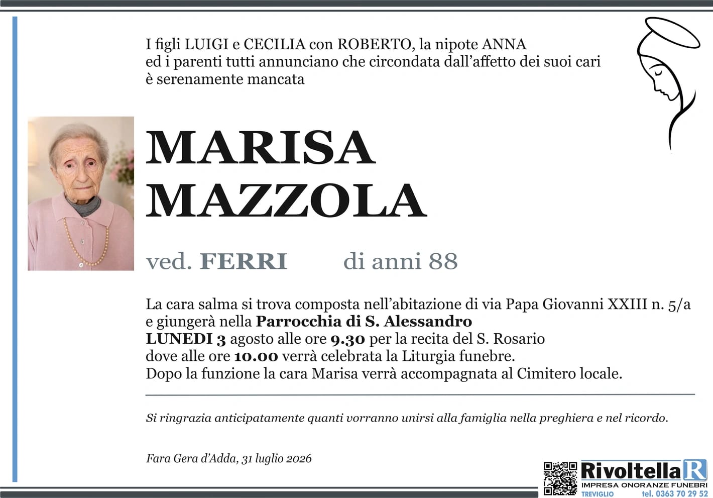 MARISA MAZZOLA